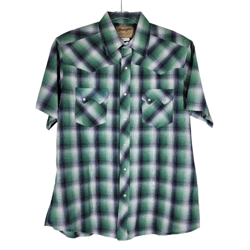 WRANGLER PEARL SNAP SHORT SLEEVE SHIRT